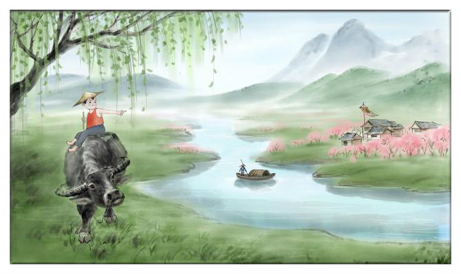 最美江南——诗词《题画》 1 cf6e8f65fa8a4767b36c2ae8bf23b250